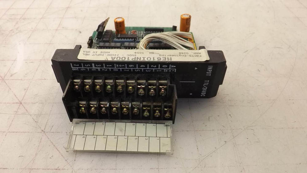 FACTS ENGINEERING HE610INP100A INPUT MODULE T34341