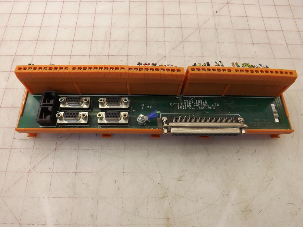 OPTIMISED CONTROL D851 ISS.2 BREAK-OUT BOARD T35007