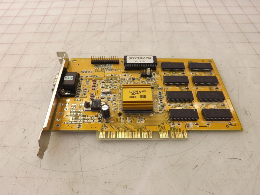 MATSONIC 6326AGP FVD88002128 VIDEO CARD T35248