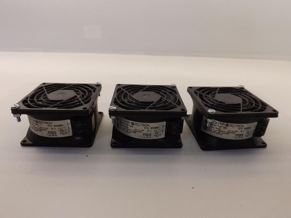 LOT OF 3 COMAIR ROTRON SD48B2 032003 FANS T36311