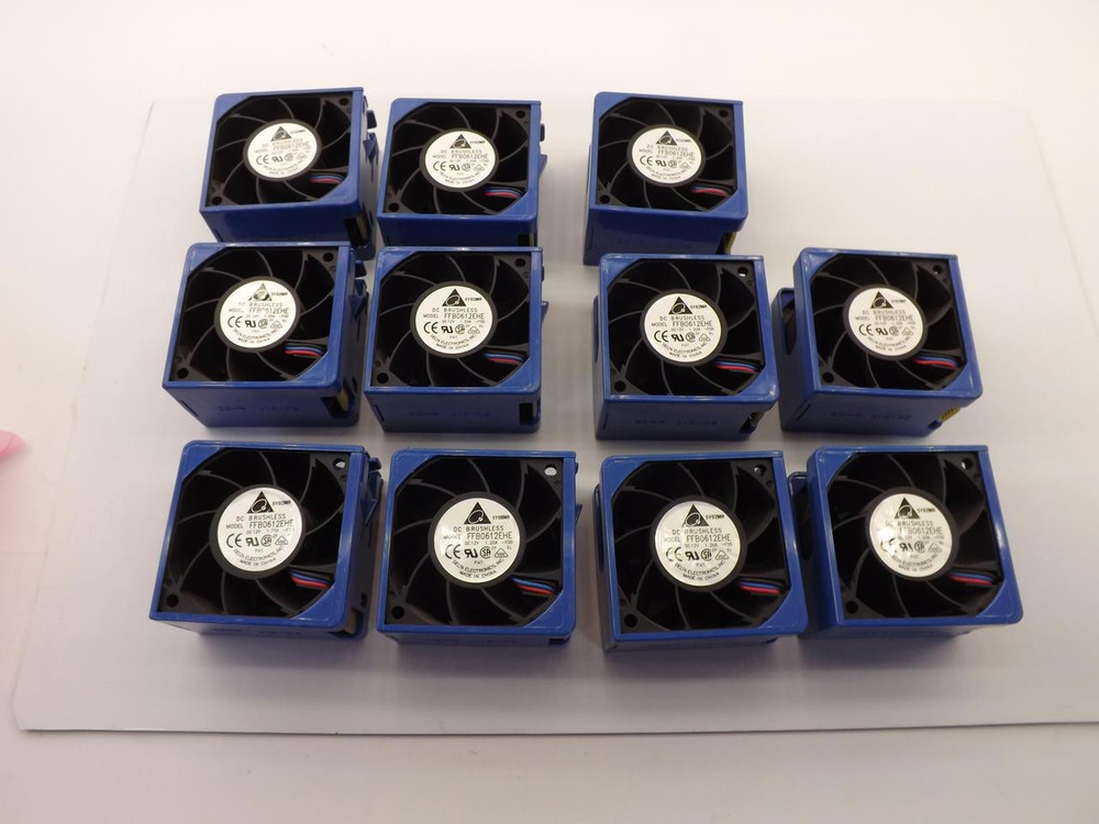 LOT OF 11 DELTA FFB0612EHE DC BRUSHLESS FANS T36012