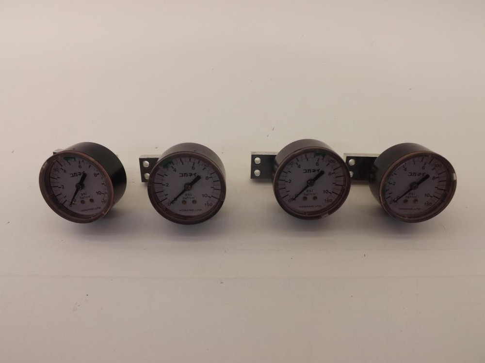 LOT OF 4 KOGANEI  GAUGES T37497