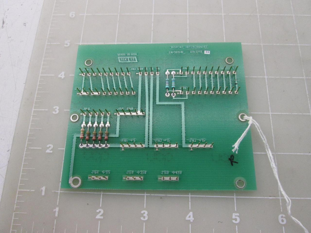 TEKTRONIX JA-3819-01 670-3293 03 DISPLAY INTERCONNECT BOARD T46408