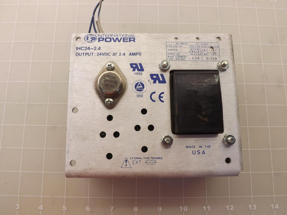 INTERNATIONAL POWER IHC24-2.4 POWER SUPPLY T47770