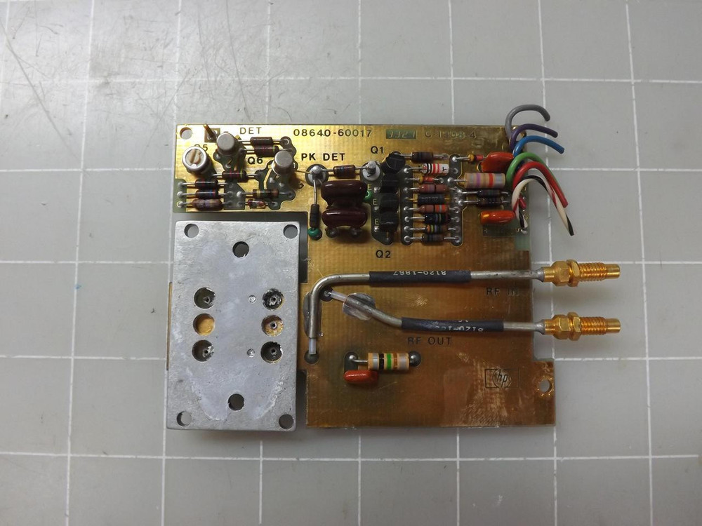 HEWLETT PACKARD 08640-60017 C-1308-4 CIRCUIT BOARD T50676