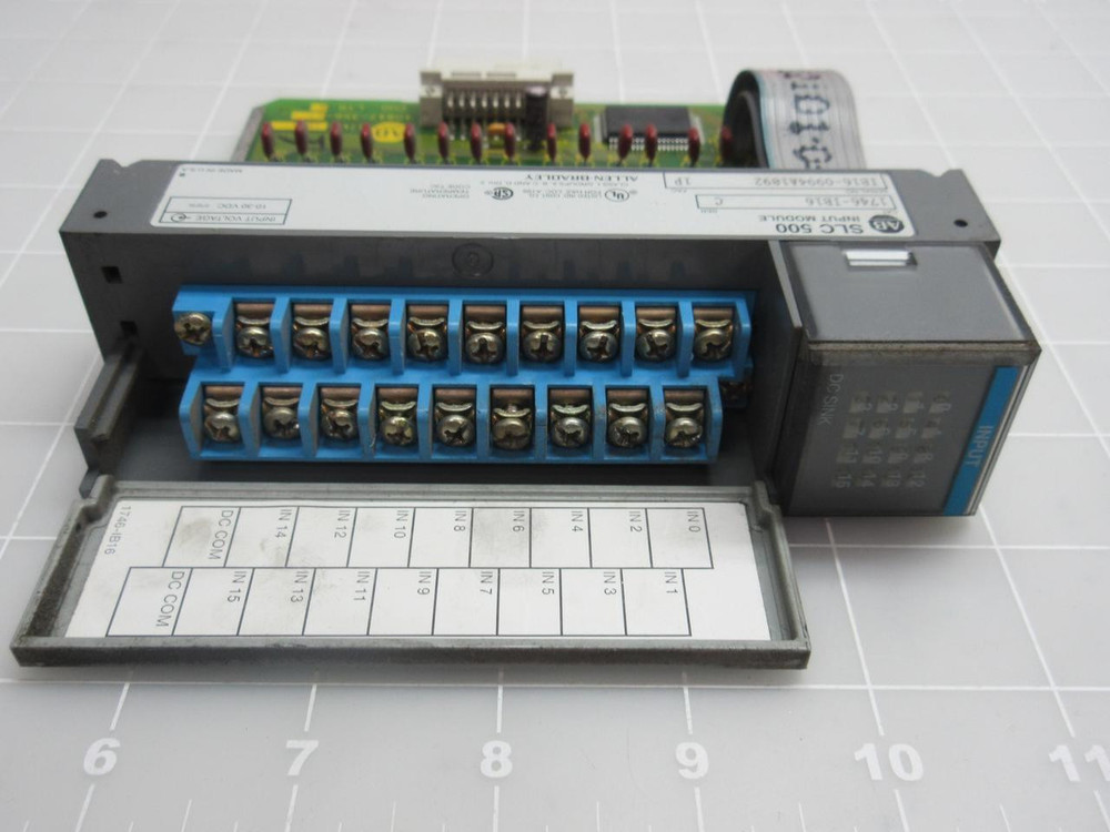 ALLEN BRADLEY 1746-IB16 INPUT MODULE T56136