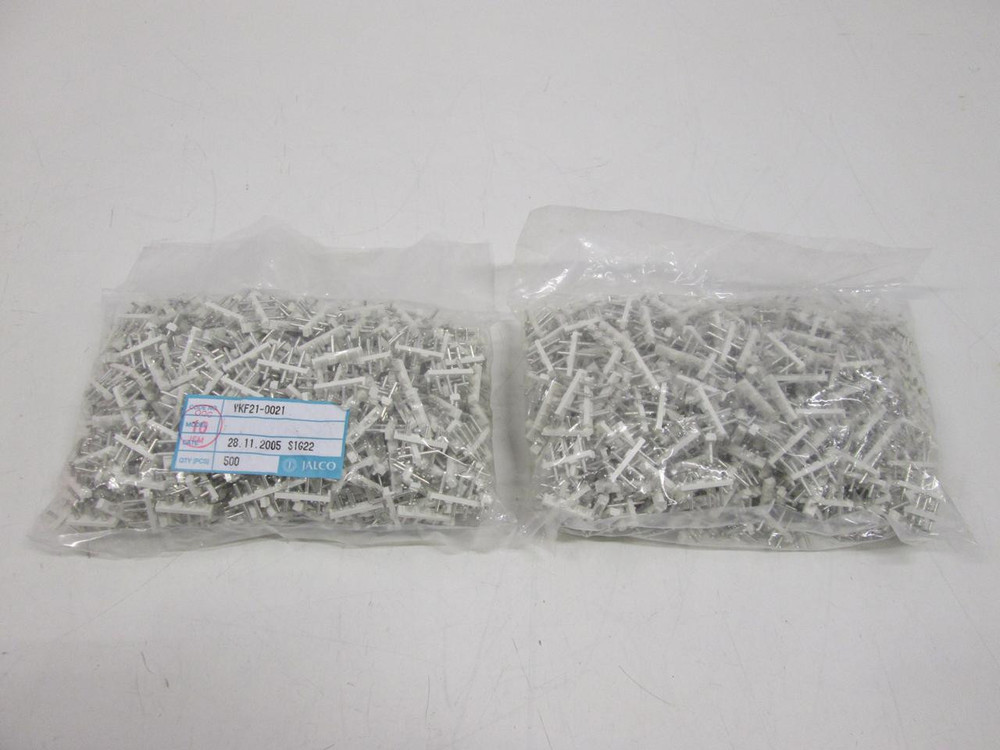 LOT OF 1000 JALCO YKF21-0021 3 PIN CONNECTORS T58521