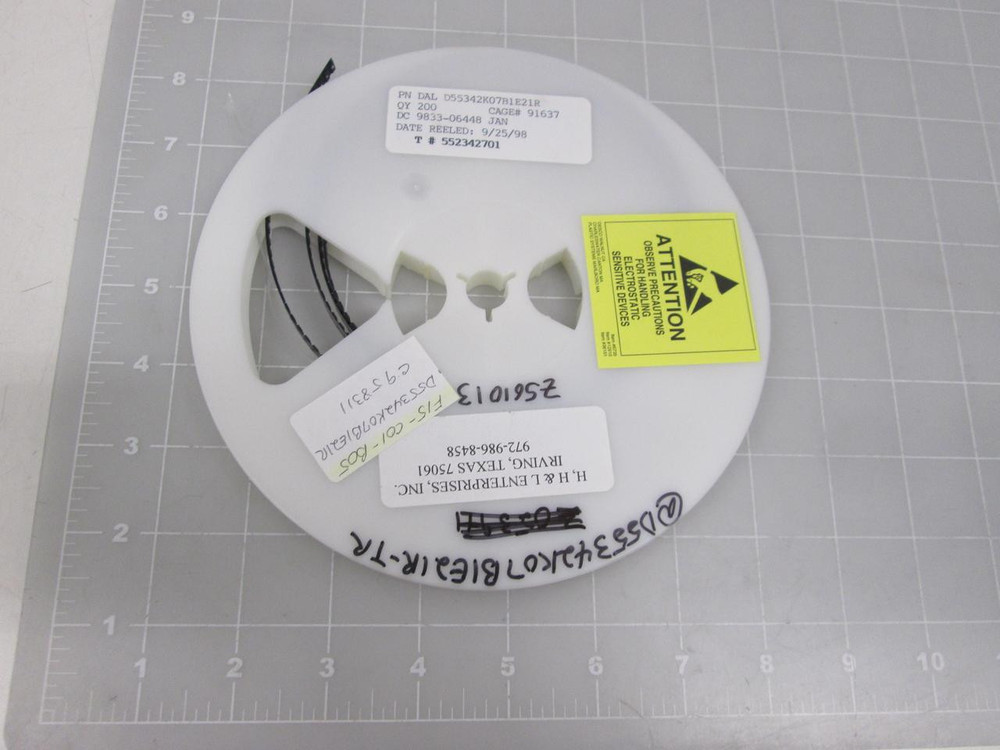 LOT OF 200 D55342K07B1E21R F15-C01-B05 FIXED FILM RESISTORS T59316