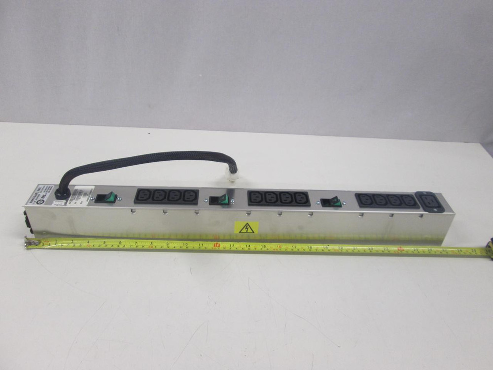 SIMCLAIR 100-885-075 SINGLE PHASE POWER STRIP T64278
