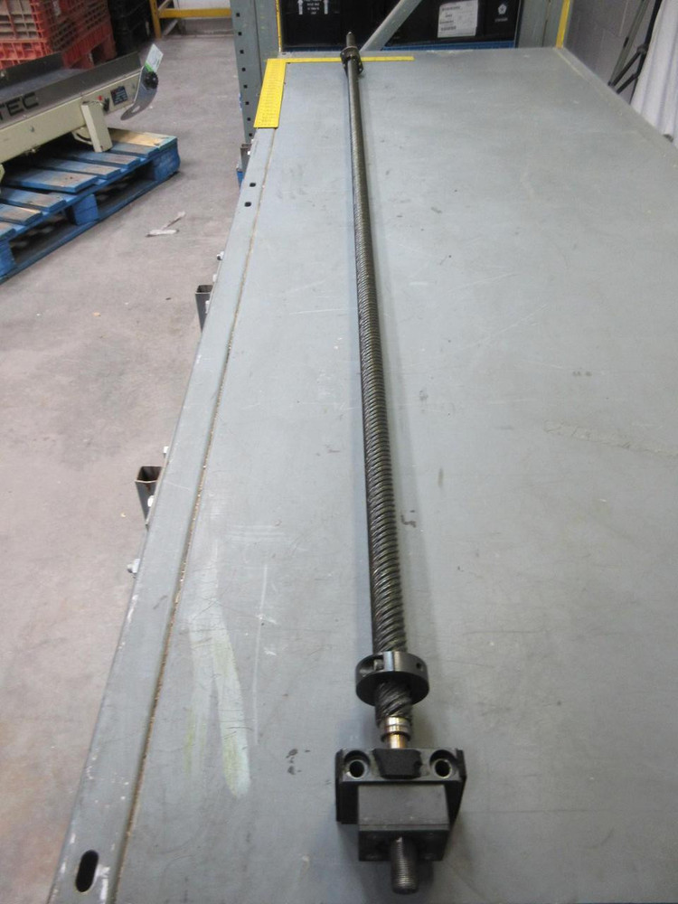 NSK 2550 BALLSCREW BEARING W/ 85" RAIL T65856