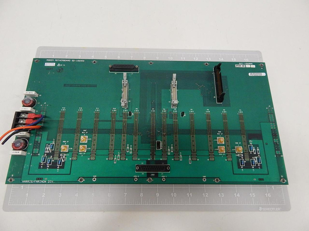HARRIS FARINON SD-106900 021-106899 MODEM MOTHERBOARD T66758