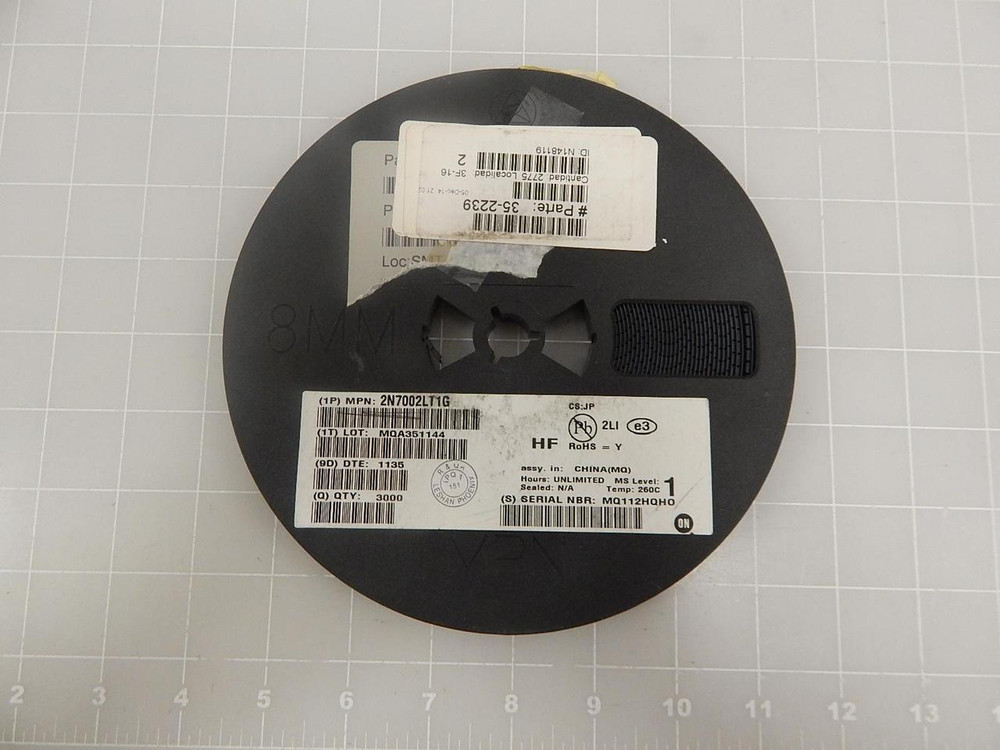 LOT OF 3000 35-2239 2N7002LT1G TRANSISTOR T70180