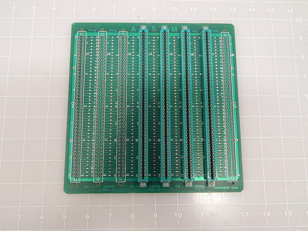 ASM ASSEMBLY AUTOMATION 06-20010 03-20010 64-20010 CIRCUIT BOARD T70762
