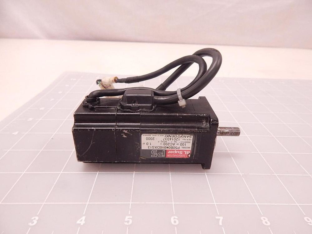 SANYO DENKI P50B04010DXS13 SERVO MOTOR T75532