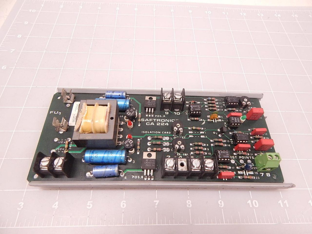 SAFTRONICS CA 224 ISOLATION CARD T78403