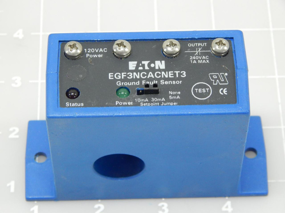 EATON CUTLER HAMMER EGF3NCACNET3 GROUND FAULT SENSOR T84897