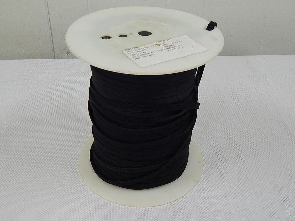 LOT OF 500 FT SANTA FE TEXTILE 591-0298-003 INSULATION SLEEVING ELECTRICAL-CUT ROLL 1/3 IN SLEEVING 500 FT T86301