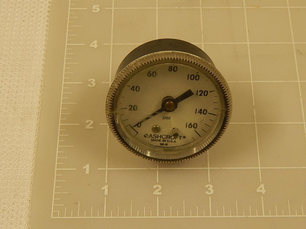 ASHCROFT 595-07 0-160 PSI GAUGE T86080