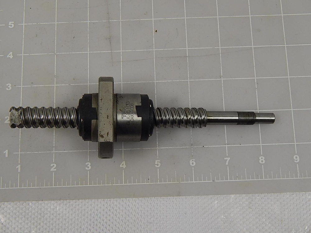 THK BLK1510G DAX-1C08 BALL SCREW BEARING W/ RAIL T86549