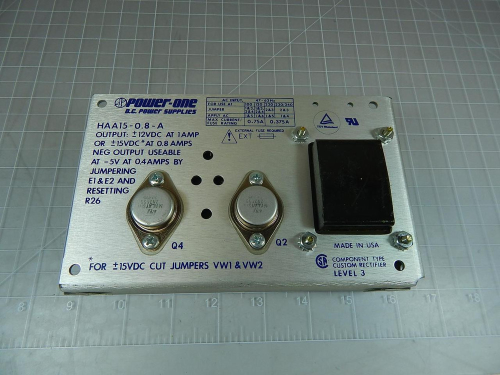 Power One HAA15-0.8-A Power Supply T94336 For Sale