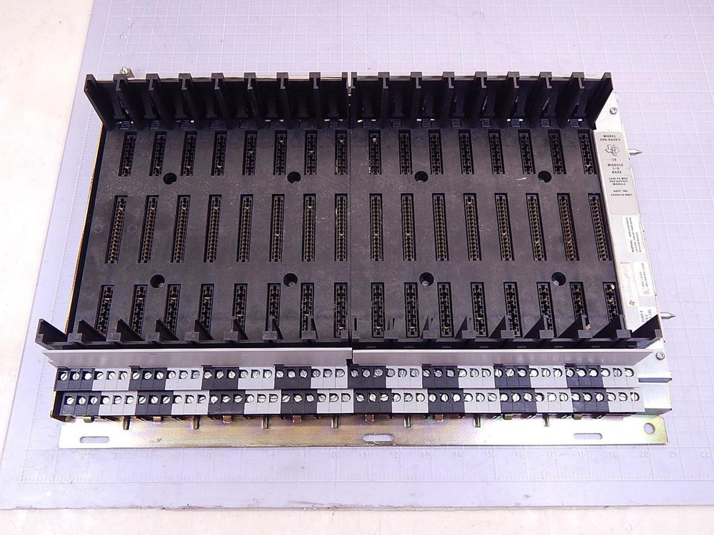 Texas Instruments 500-5828A, 2459419-0001 16 Module I/O Base T97109 For Sale
