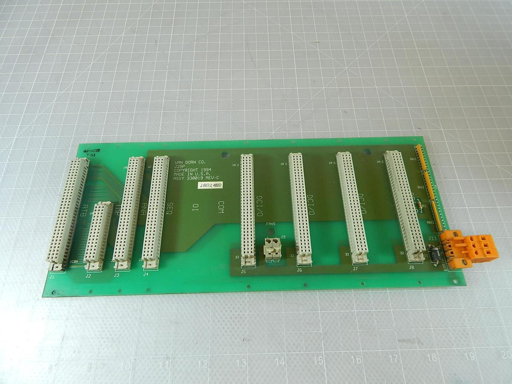 Van Dorn PC-0330-019, J2BP, 33019 Rev C Raiser Board T100616 For Sale