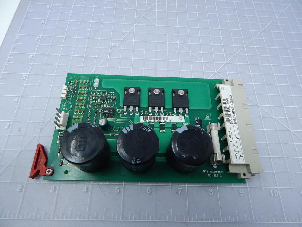 Siemens, MTS Automation 00353481-03, PC-BS3-3 Circuit Board Module T105648 For Sale