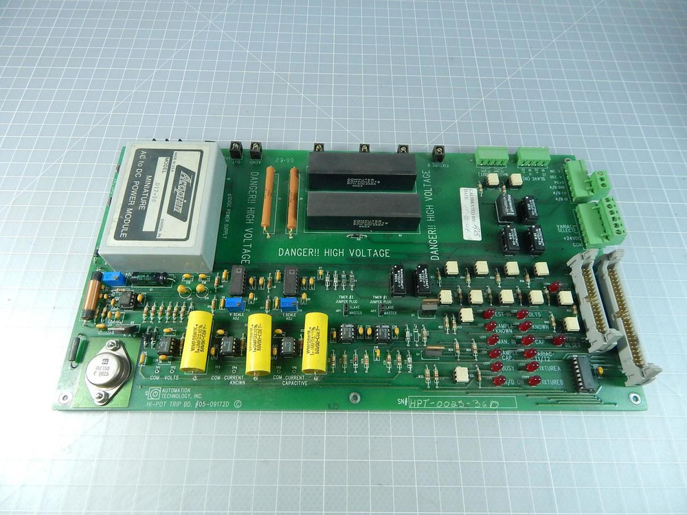Automation Technology 05-09172D Hi-Pot Trip Board T104686 For Sale