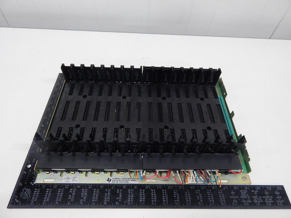 Texas Instruments 500-5848 14 Module I/O Base T89674 For Sale