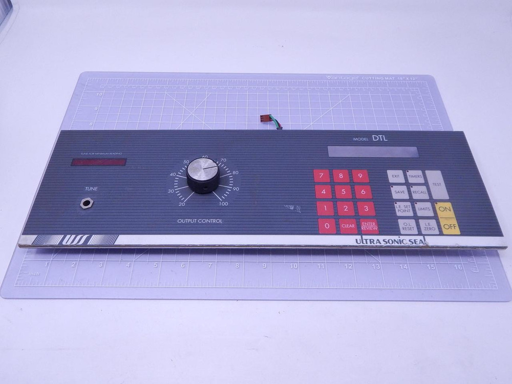Ultra Sonic Seal DTL Interface Control Panel Assembly T114005 For Sale