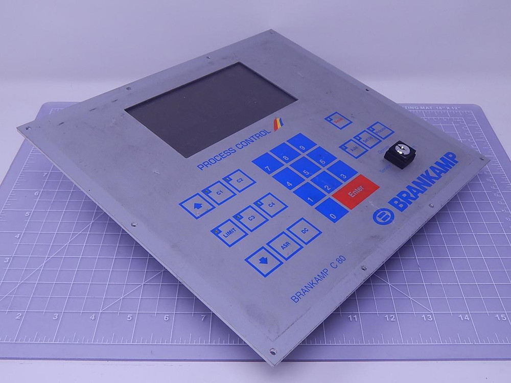 Brankamp C 80 Process Control Panel Assembly T114249 For Sale