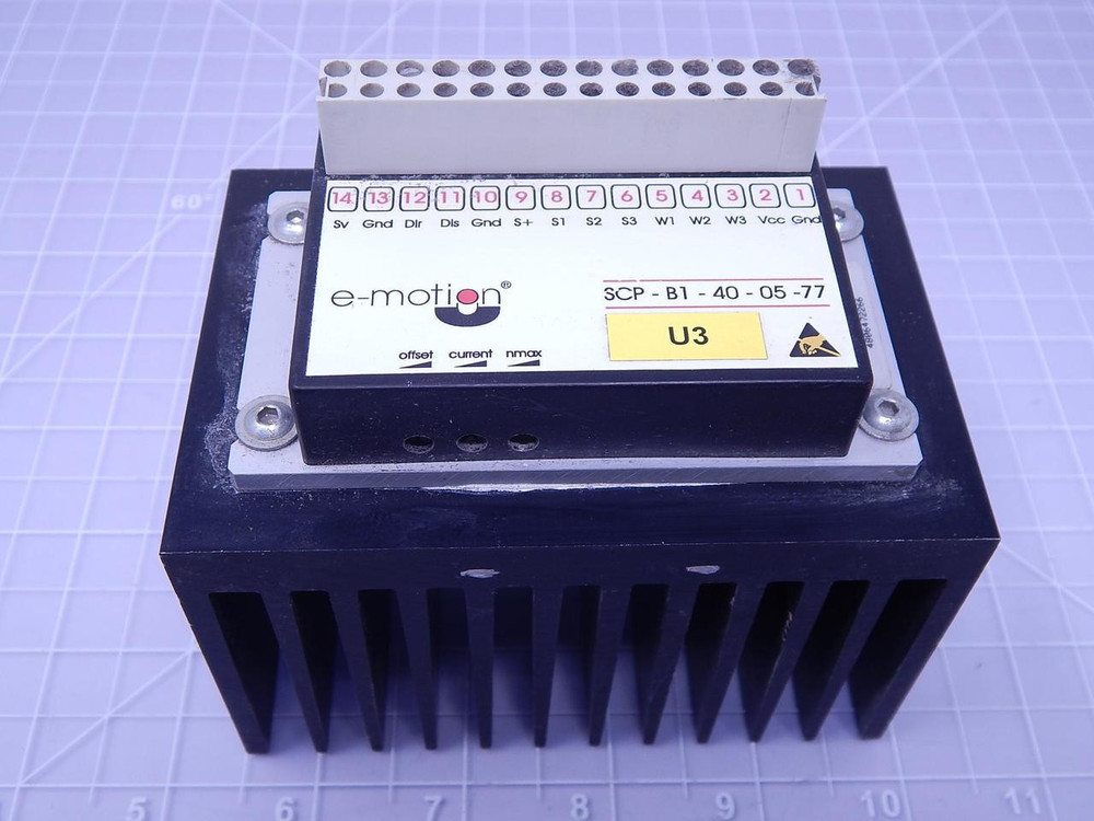 E-motion SCP-B1-40-05-77 Servo Amplifier T114334 For Sale
