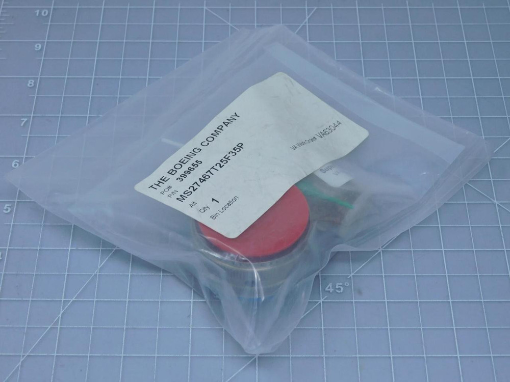 Amphenol MS27467T25F35P Circular MIL Spec Connector 128P SZ 25 T126909 For Sale