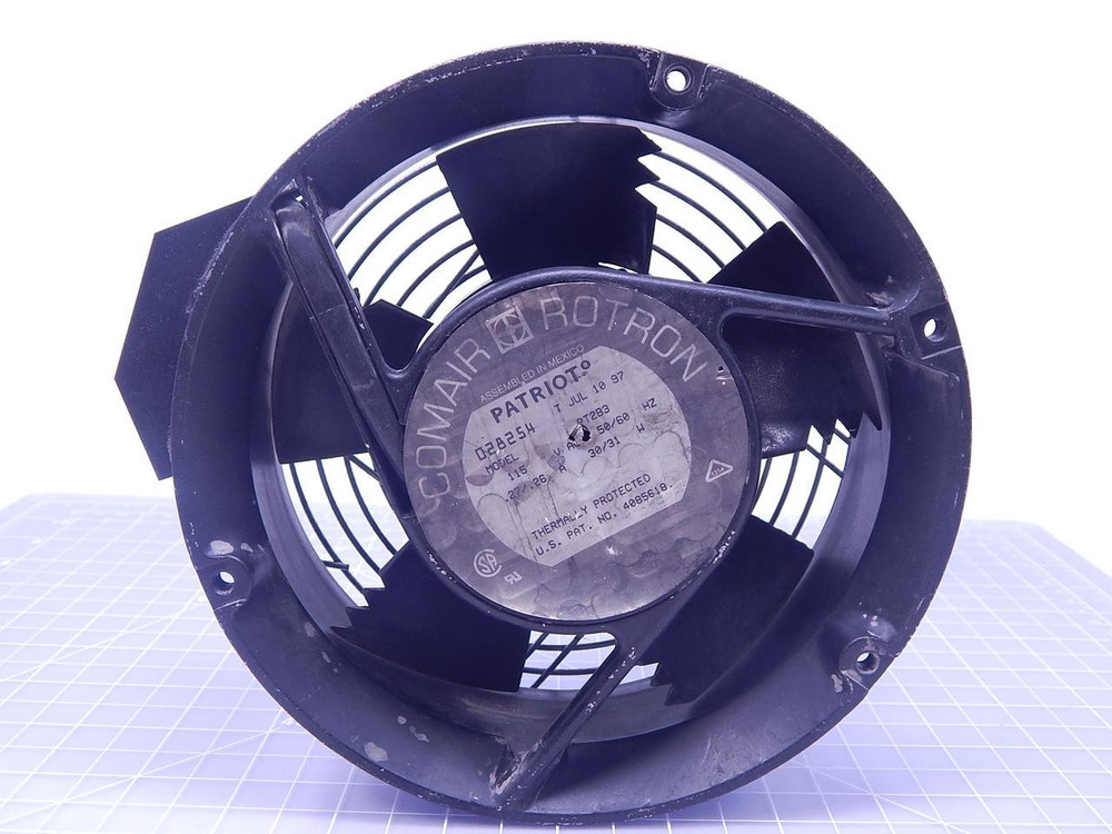 Comair Rotron PT2B3    Patriot Thermally Protected Fan 115 VAC 50/60 Hz .27/.26 A 30/31 W For Sale