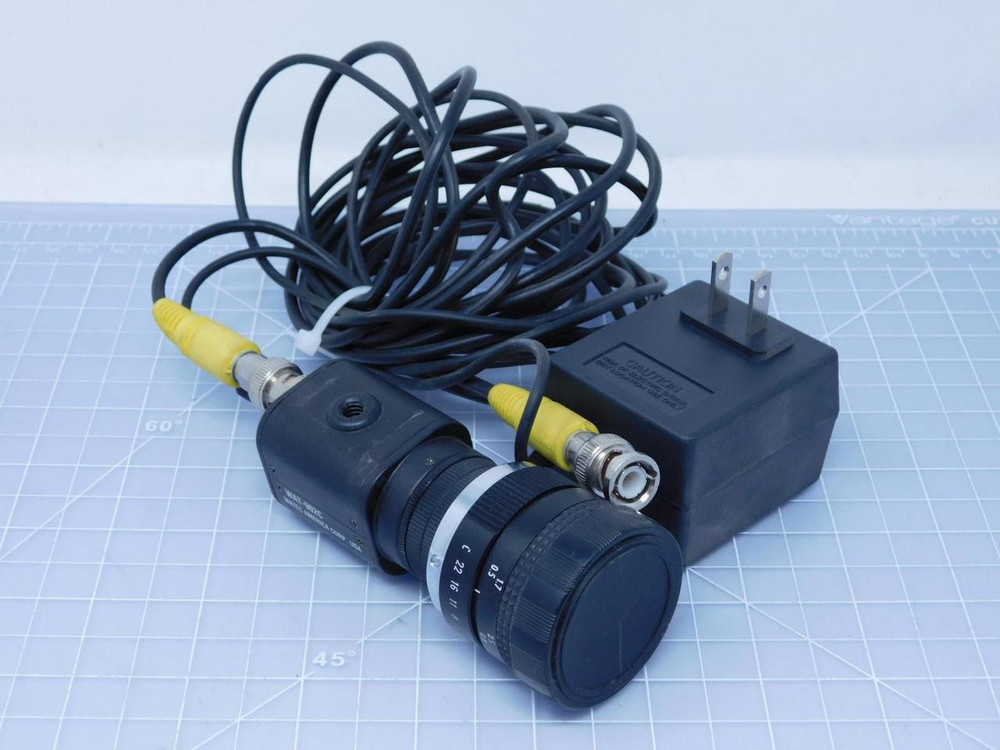 Watec WAT-902C    CCD Camera w/ Computar TV Lens 25 mm 1:1.8 For Sale