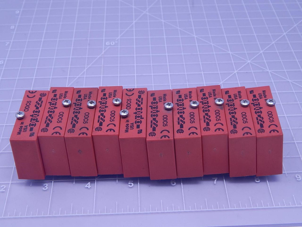 Lot of 10 Opto 22 ODC5 Digital I/O Modules T129619 For Sale