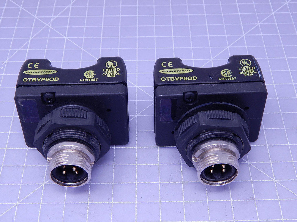 Lot of 2 Banner OTBVP6QD    OPTICAL TOUCH BUTTONS For Sale