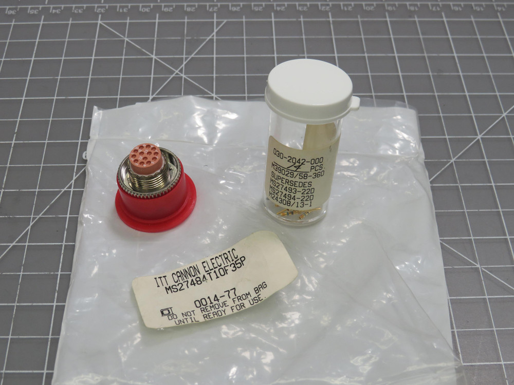 ITT Cannon MS27484T10F35P  Circular Connector For Sale
