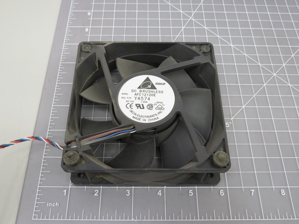 Delta Electronics AFC1212DE Y4574 DC Brushless CPU Cooling Fan For Sale