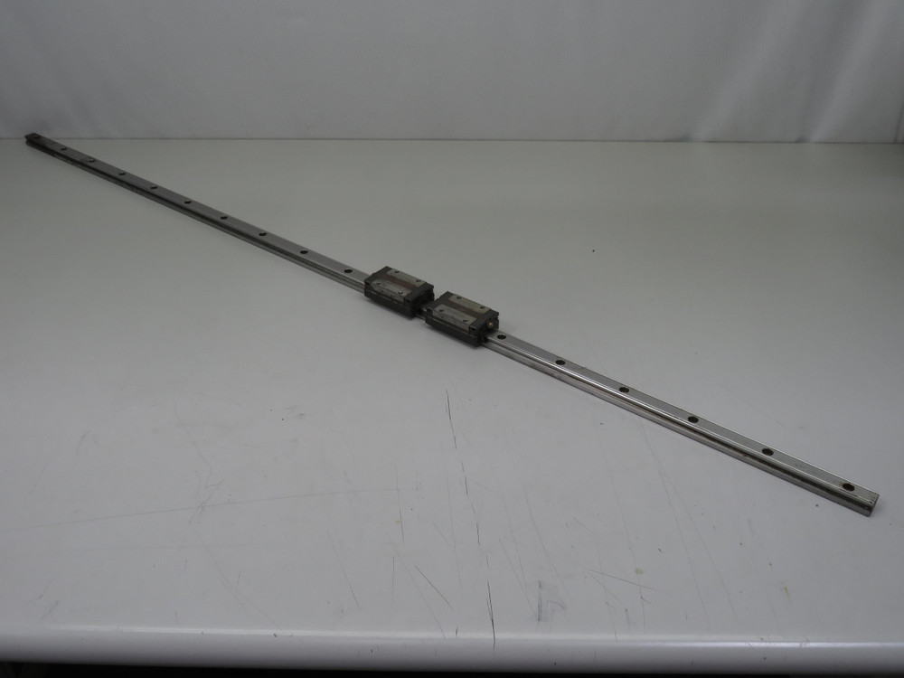 Lot of 2 THK SSRIS  42 In Linear Rail with Guide Block For Sale