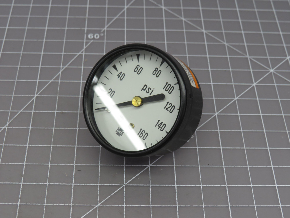 Lot of 5  1X762  1/4NPT" CBM 2 Inch 160 PSI Gauge For Sale