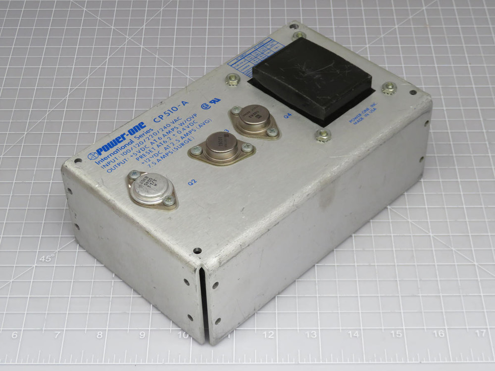 Power One CP510-A  Power Supply 5 VDC at 6 Amps/12 VDC at 2.5 Amps  For Sale