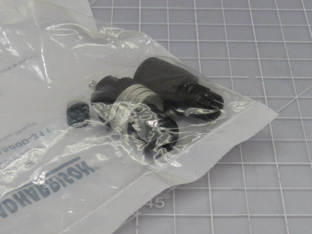 Lot of 4 Brad Harrison 8A5000-311 1200710042 Circular Metric Connector MIC 5P F-ATTACH STR PG7 SS  For Sale