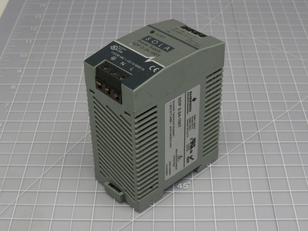 Sola SDP 2-24-100T  Power Supply 24VDC 2.1A For Sale
