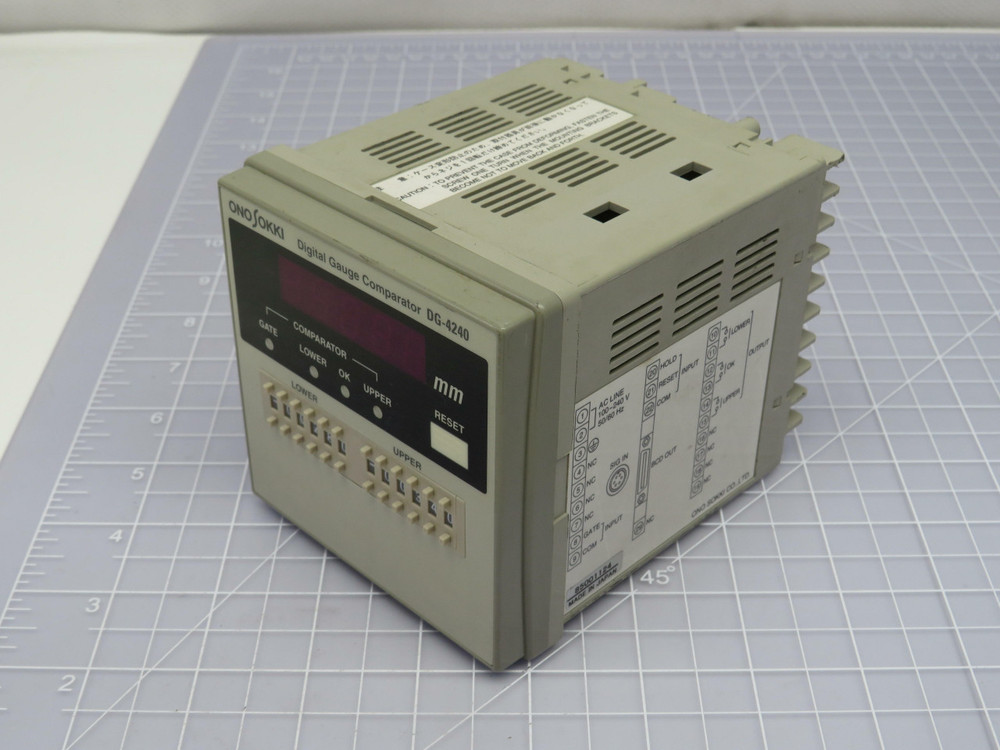 Ono Sokki DG-4240  Digital Gauge Comparator  For Sale