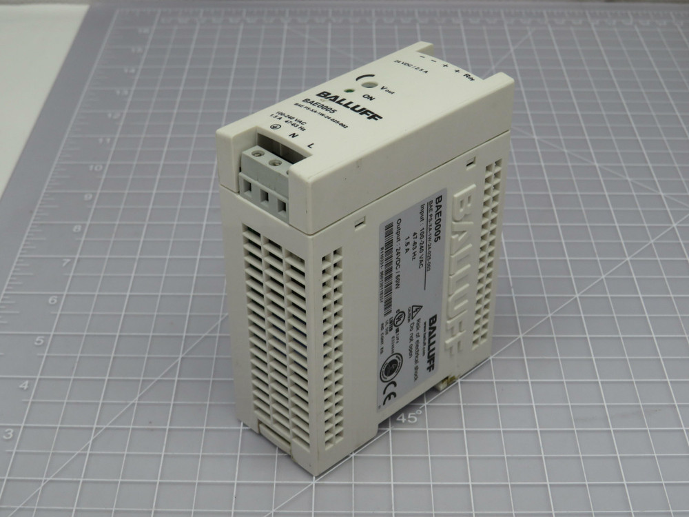 Balluff BAE PS-XA-1W-24-025-002  Power Supply 24 VDC 60W  For Sale