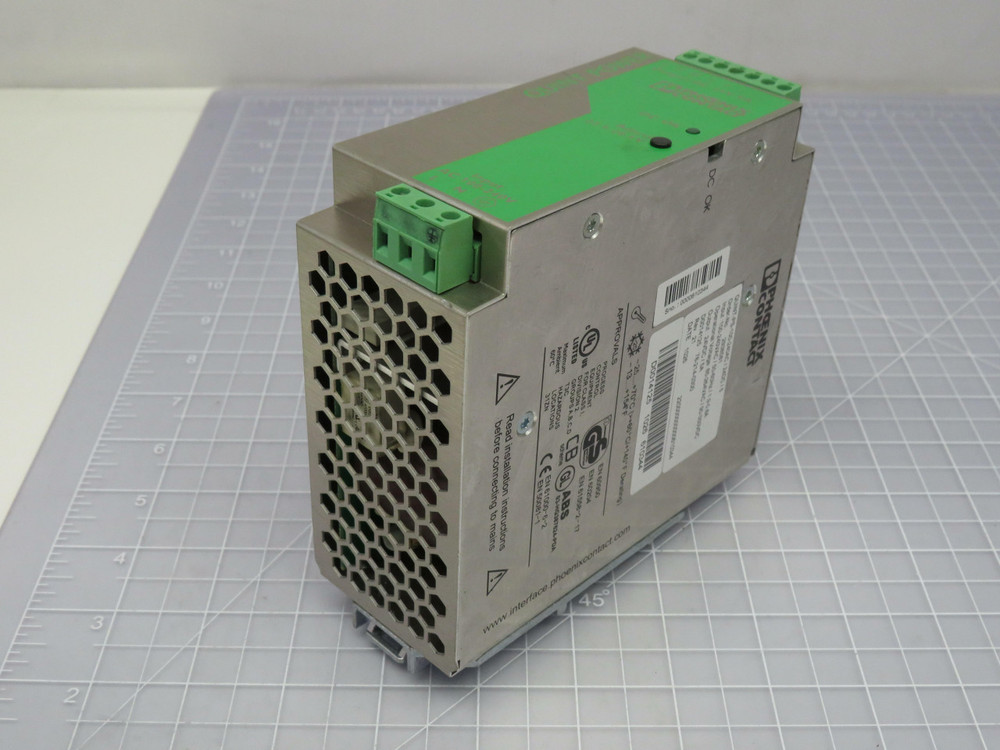 Phoenix Contact QUINT-PS-100-240AC/24DC/5  Power Supply In 100/240VAC Out 24DC 5A For Sale