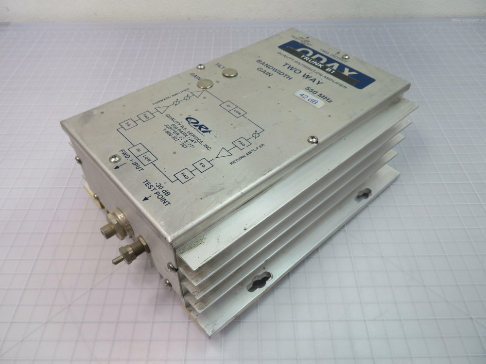 QDAX TRUNK B1  Two Way Quality Distribution Amplifier  For Sale