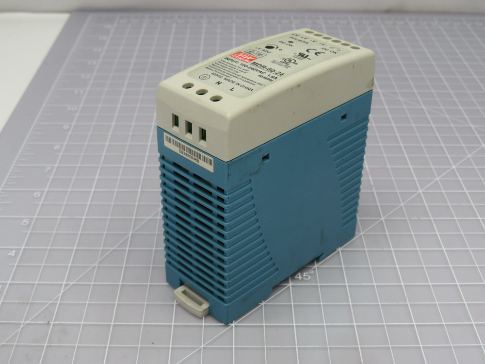 Mean Well MDR-60-24  Power Supply 24 VDC 2.5A  For Sale