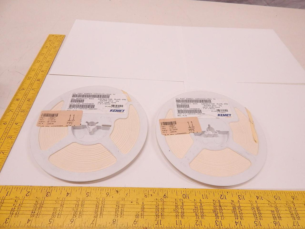 LOT OF 8000 C0603C331J3GAC7867 CERAMIC CAPACITORS T78323